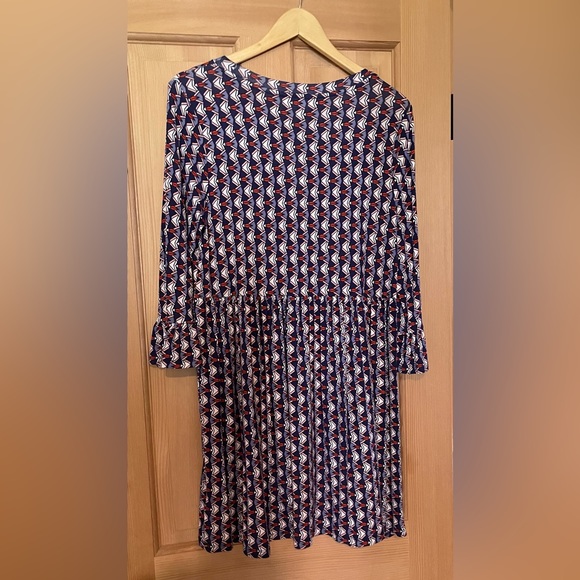 Bobeau fit and flare patterned dress - Picture 2 of 4